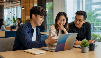 Students preparing for internship opportunities